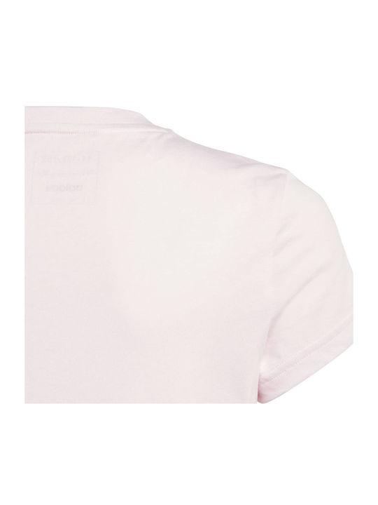 Παιδικό T-shirt Ροζ Essentials Big Logo