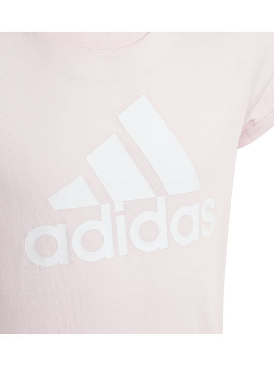Παιδικό T-shirt Ροζ Essentials Big Logo