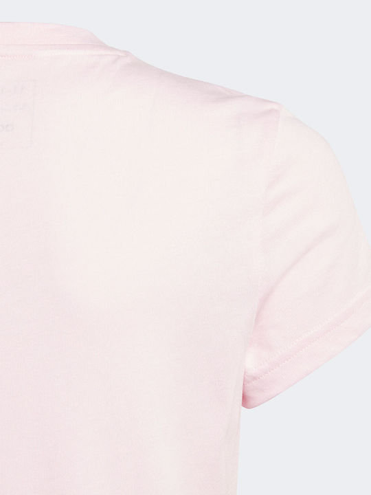 Παιδικό T-shirt Ροζ Essentials Big Logo