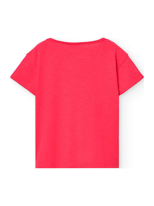 Παιδικό T-shirt Φούξια