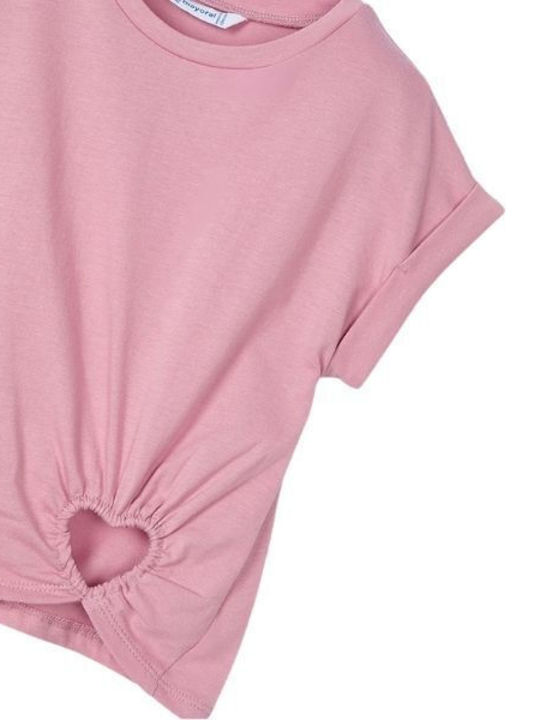 Kids Top Short-sleeved Pink