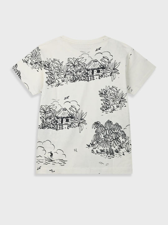 Kids' T-shirt Ecru