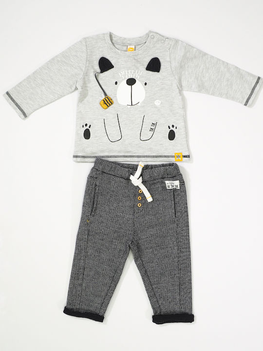 Kids' Shirt Long Sleeve Gray