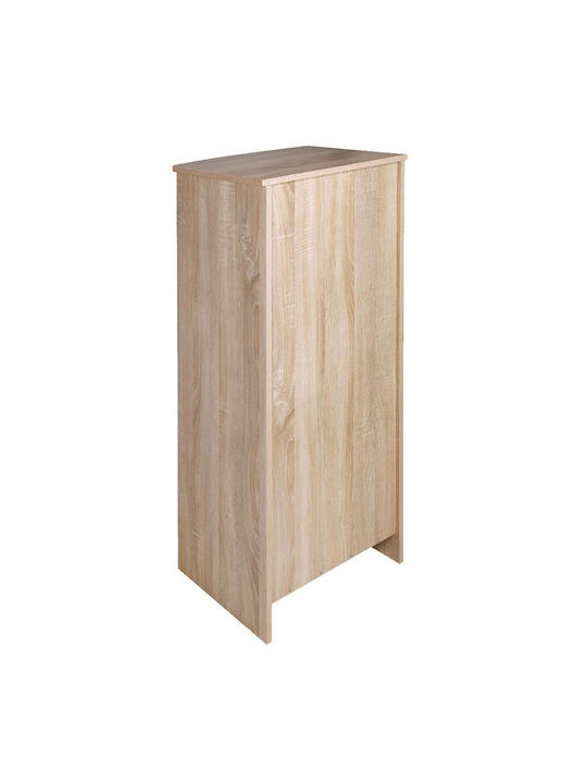 Comodă Dormitor Din Lemn Cu 7 Sertare Stejar 46x42x116cm