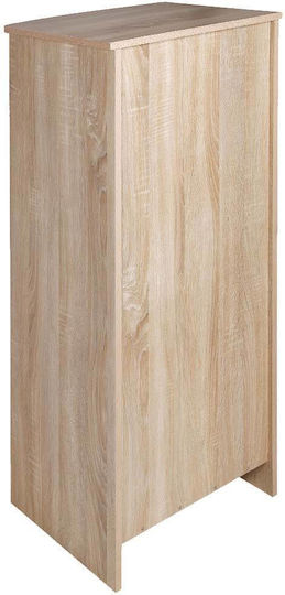 Comodă Dormitor Din Lemn Cu 7 Sertare Stejar 46x42x116cm Comodă Dormitor Din Lemn Cu 7 Sertare Stejar 46x42x116cm
