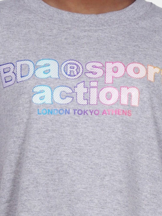 Kinder-T-Shirt Gray