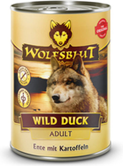 Wolfsblut Wet Food Dogs in Cans with Duck Grain-Free & Gluten-Free