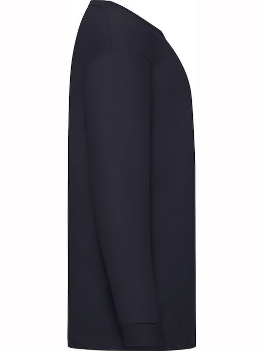 Kids' Shirt Long Sleeve Navy Blue