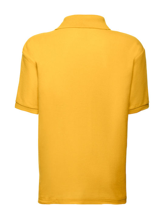 Kids' Polo Short Sleeve Sunflower