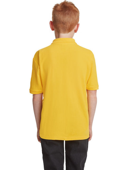 Kids' Polo Short Sleeve Sunflower