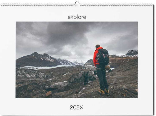 Agendă Explore 202x de Birou 15x20