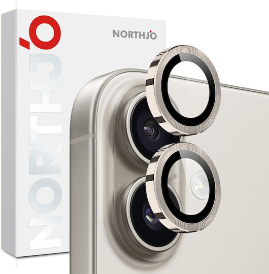 Apple iPhone 17 Northjo Camera Protection Rings Grey