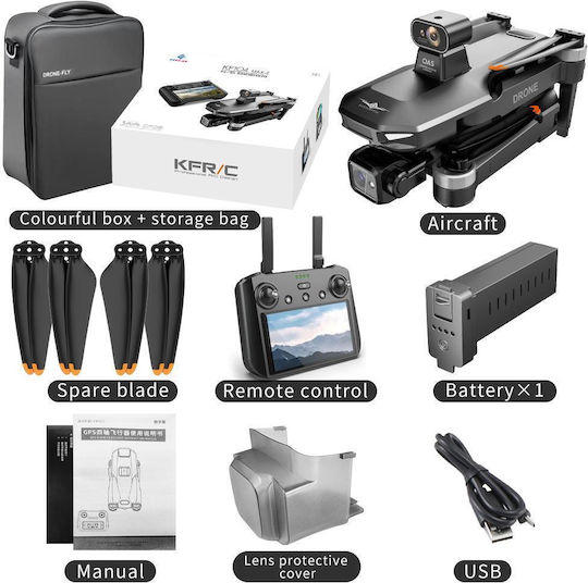 SLX KF104 MAX2 Dron 5G cu Cameră 4K 30fps și Telecomandă