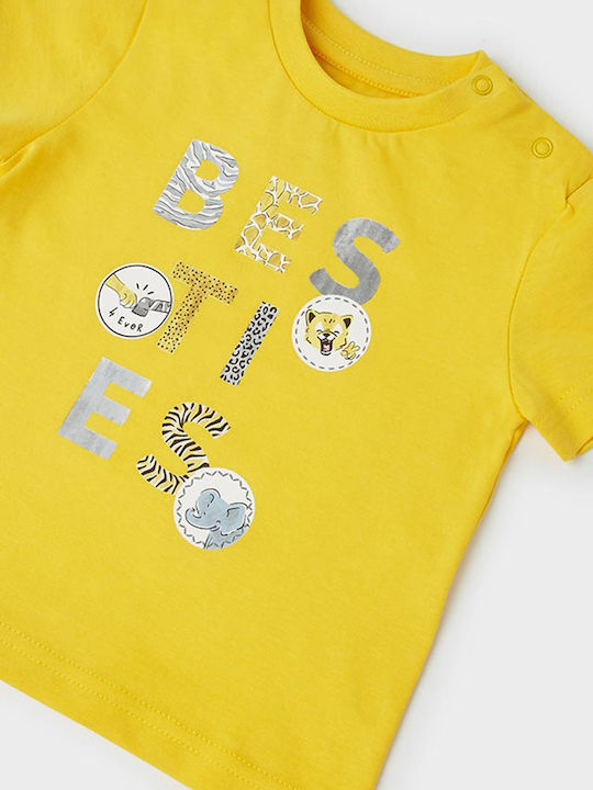 Παιδικό T-shirt Κίτρινο Ecofriends