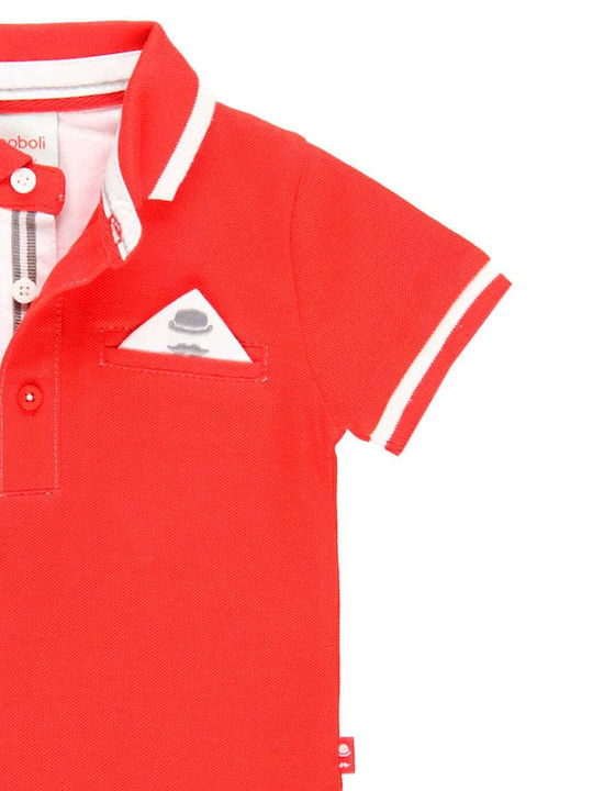 Kids' Polo Short Sleeve Red