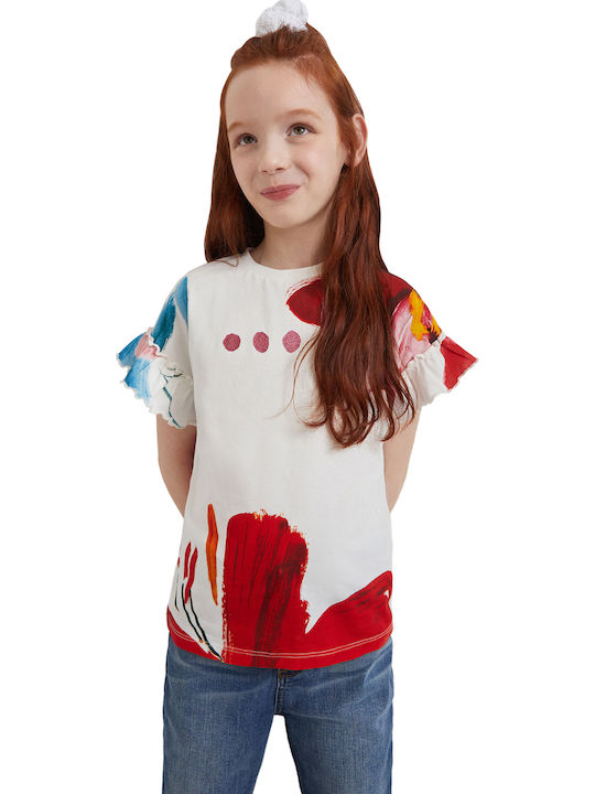 Kids' Shirt Short Sleeve White Bella