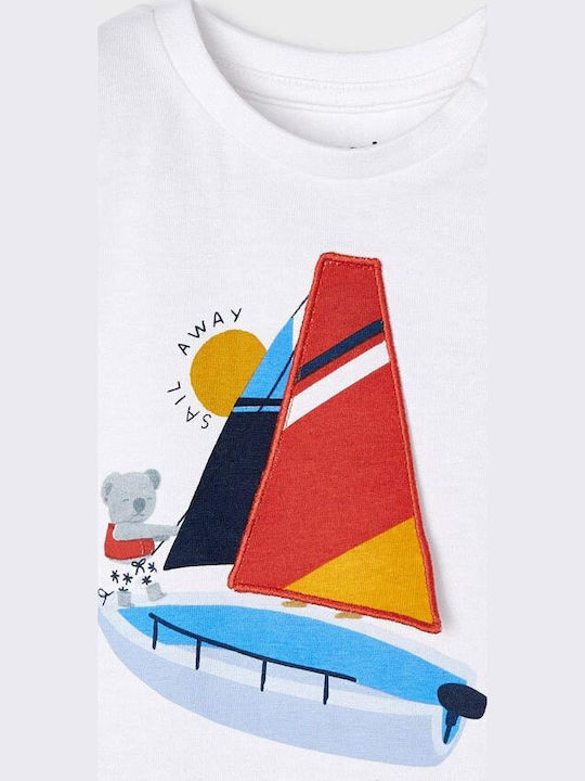 Παιδικό T-shirt Λευκό Sail Away