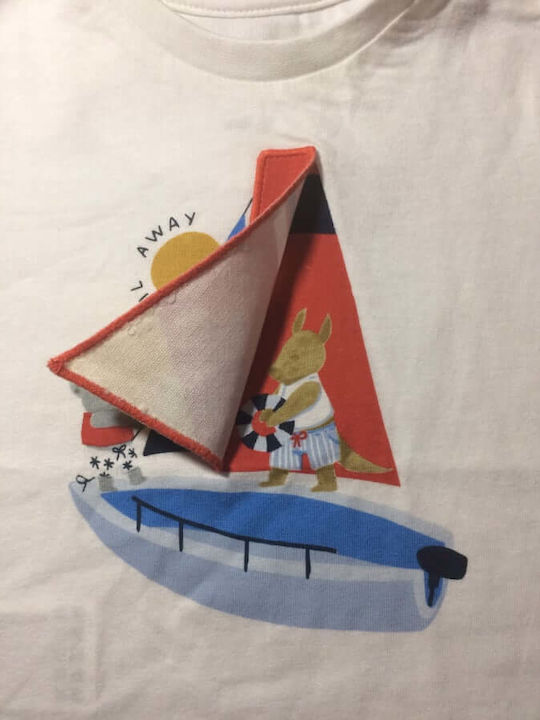 Παιδικό T-shirt Λευκό Sail Away