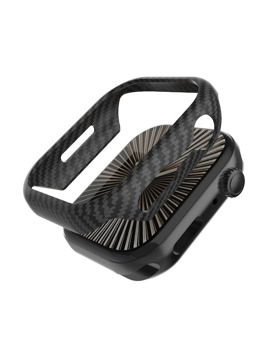Nekit Kevlar Protection Case in Black color for Apple Watch 11, Apple Watch 10 42mm