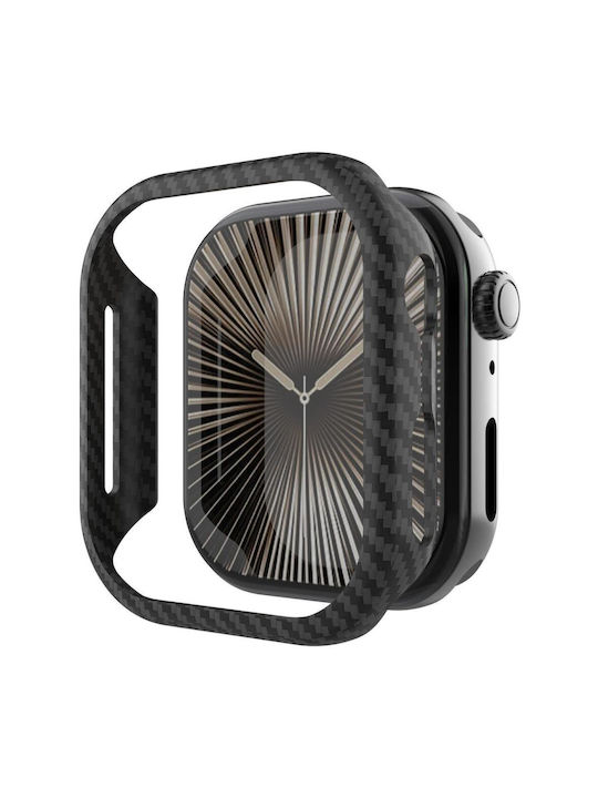 Nekit Kevlar Protection Case in Black color for Apple Watch 11, Apple Watch 10 42mm