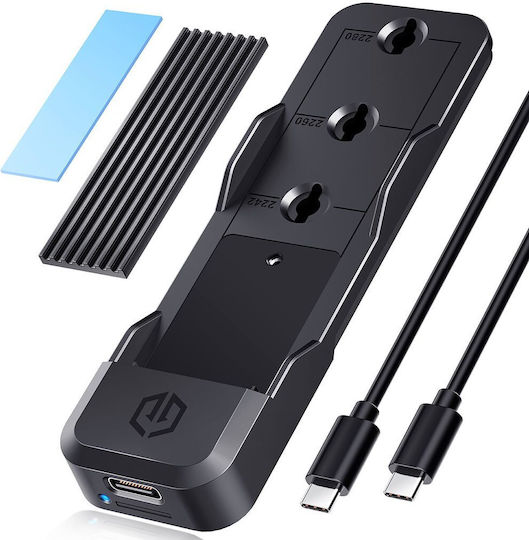 Graugear Case for Hard Drive M.2 SATA III with Connection Type-C
