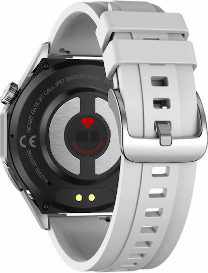 Microwear MT300 48mm Smartwatch mit Pulsmesser (Gray)