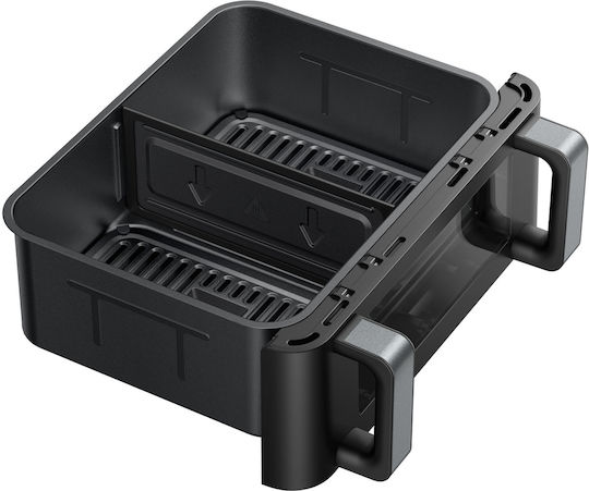 Mova AeroChef FD20 Pro Friteuză cu Aer cu Două Coșuri Detașabile 9l Neagră