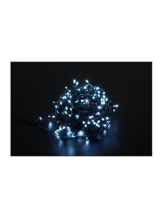 200 Lichter LED 20m. Kaltes Weiß in Zeichenfolge 1Stück