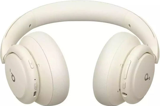 Anker Life Q30 Bluetooth Wireless Over Ear Headphones with 60 hours of Operation White