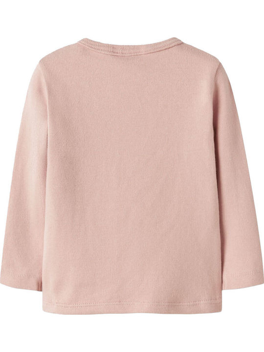 Kinderhemd Langarm Rosa