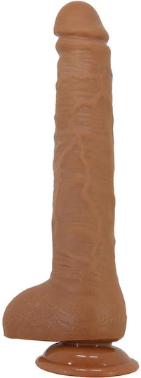 Ρεαλιστικό Dildo με Βεντούζα Flesh 28cm