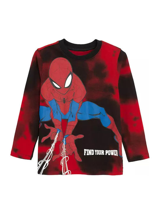 Σετ Παιδικές Μπλούζες Πολύχρωμες Spiderman