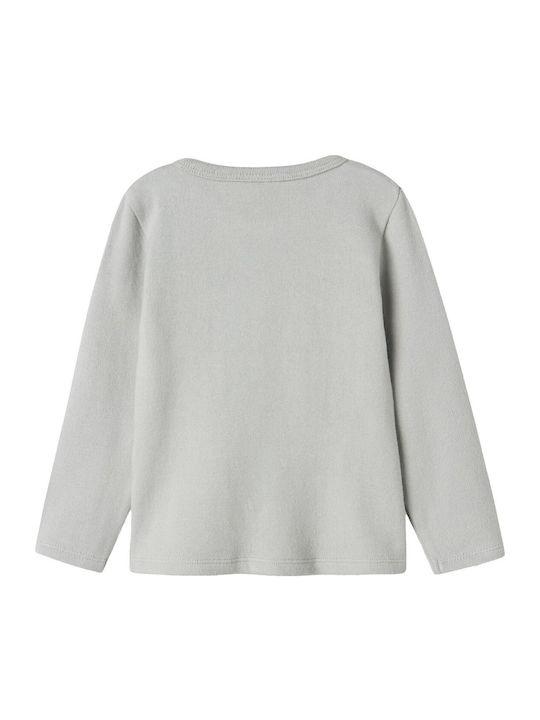 Kinderhemd Langarm Gray