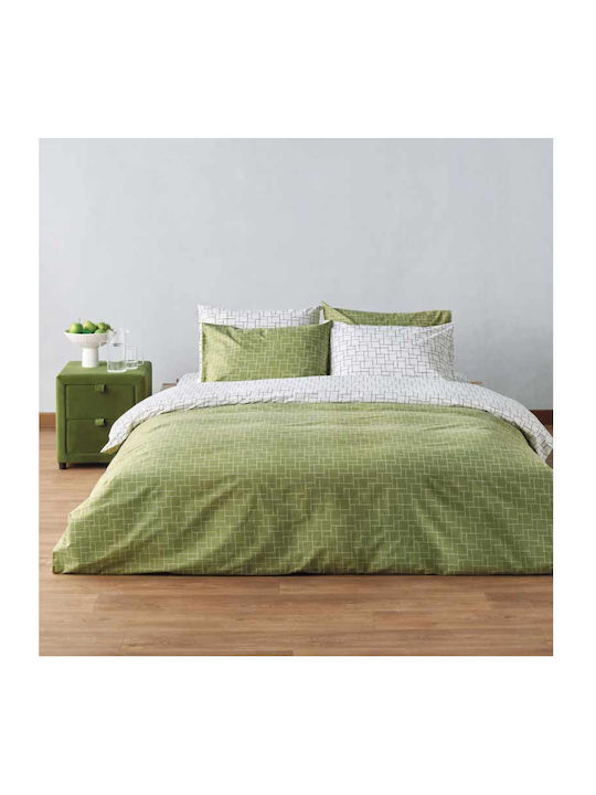 Kentia Комплект Плик за Завивка Памучен Кинг Сайз с 2 Калъфки 225x245 Loft 36