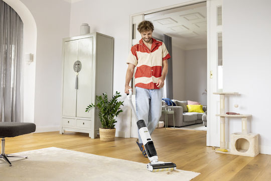 Karcher Fcv 2 Natural N Επαναφορτιζόμενη Σκούπα Stick Λευκή