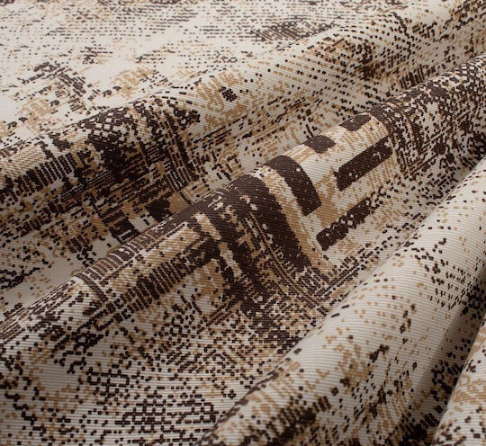Dimcol Tablecloth Stain Resistant Set 2pcs Skid Marks 472 Beige 140x140cm
