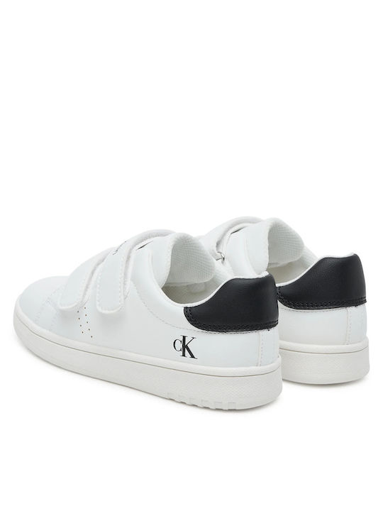 Παιδικά Sneakers με Σκρατς Λευκά