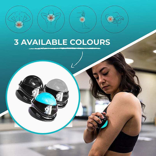 RPM Power Power Roller Топка Масаж в Черен Цвят