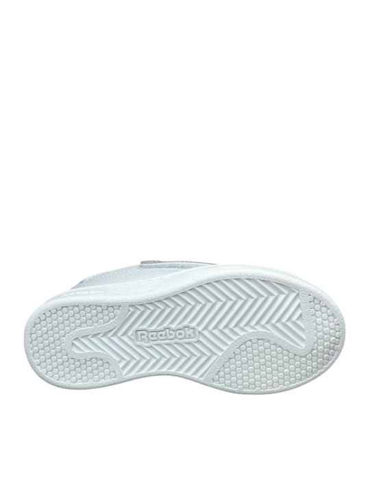 Court Kinder Sneakers mit Klettverschluss Weiß