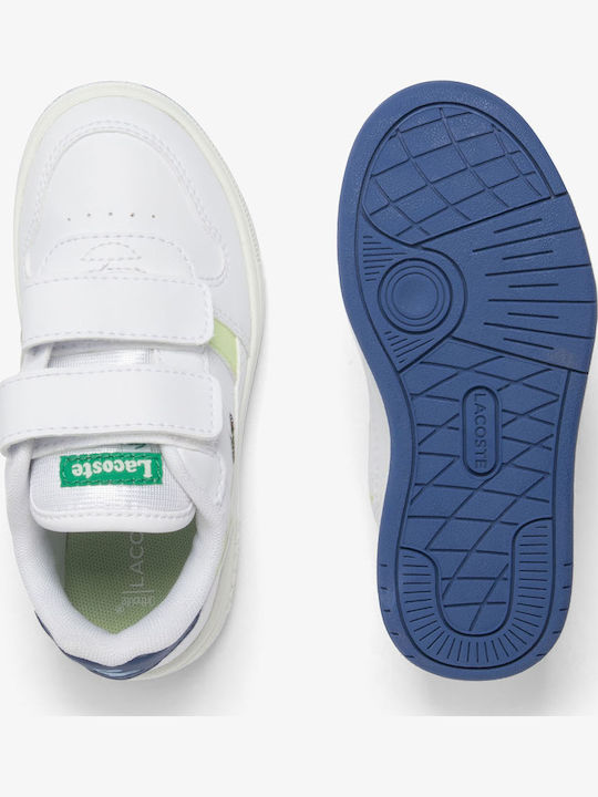 T-clip Παιδικά Sneakers με Σκρατς Λευκά