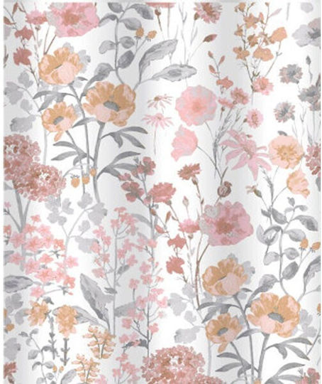 Cyclops Flor Κουρτίνα Μπάνιου Υφασμάτινη 180x180cm Υφασμάτινη Cyclops Flor Κουρτίνα Μπάνιου Υφασμάτινη 180x180cm Υφασμάτινη