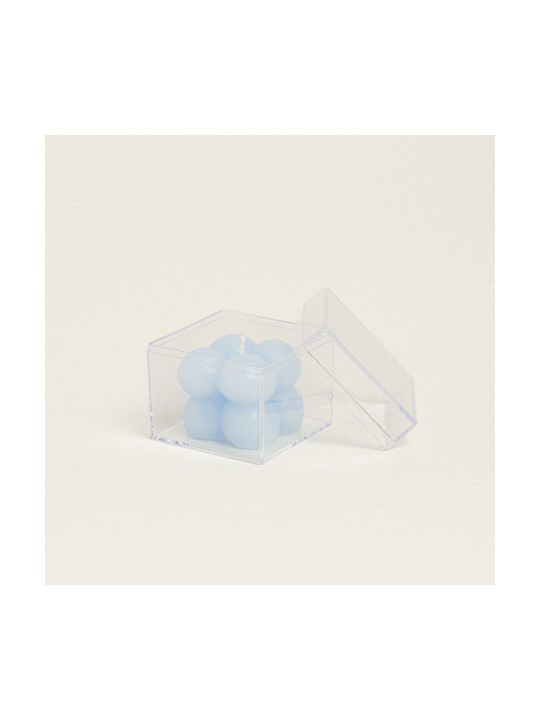 Beauty Home Aromatisches Kerze Bubble Hellblau