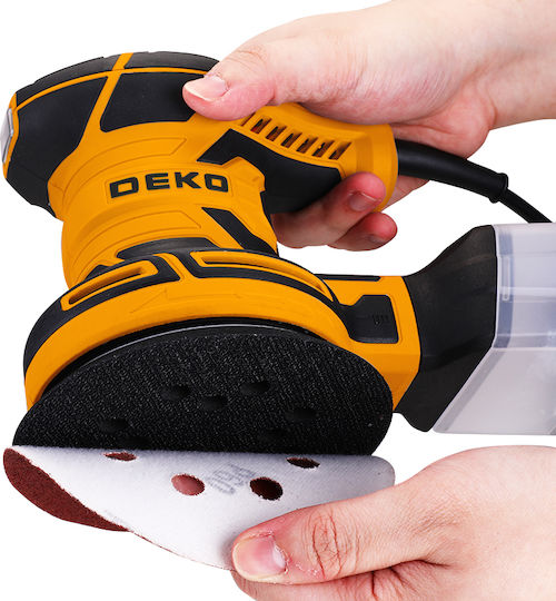 Deko DKOS32XL125 Excentric Triveio 125mm Electrică