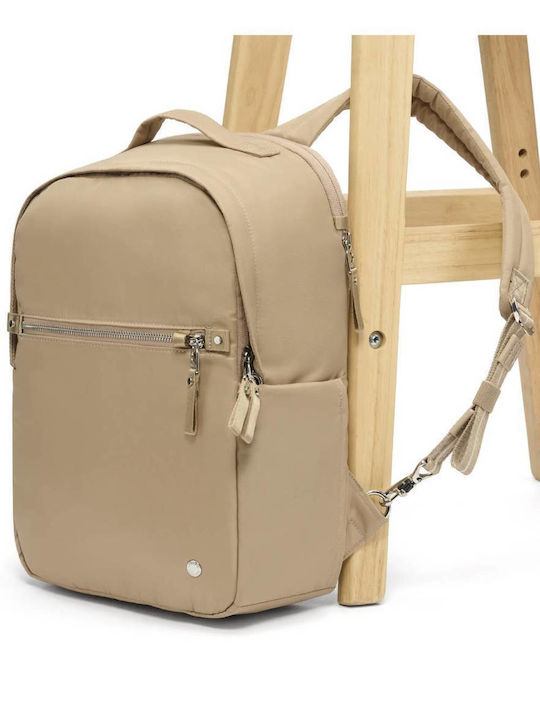 Pacsafe Backpack Αδιάβροχο 10lt Μπεζ