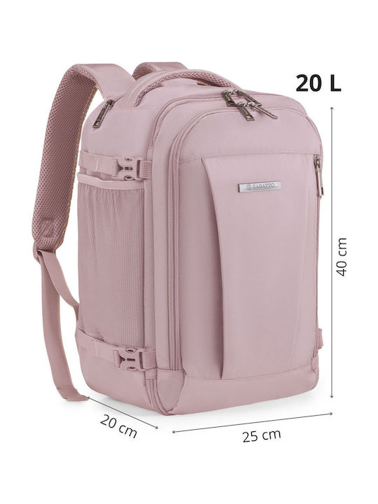 Zagatto Rucsac Waterproof 20L Roz