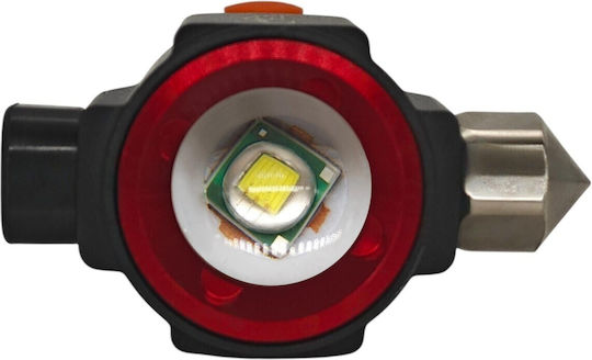 Επαναφορτιζόμενος Φακός Κεφαλής LED IP65 με Μέγιστη Φωτεινότητα 350lm