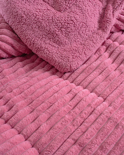 Rythmos Pătură pentru copii Single Butter Pink 160x240buc