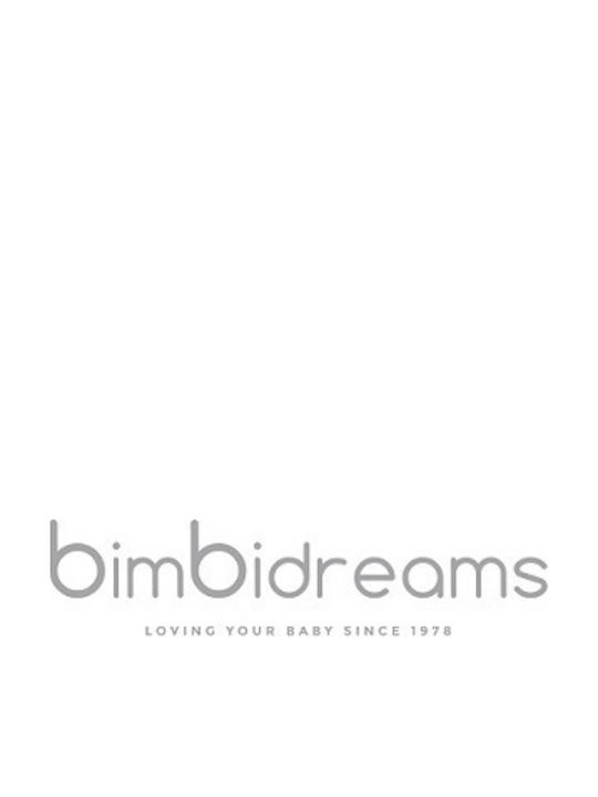 Bimbidreams Baby Bath Towel Hooded Farm White-Beige 100x100cm