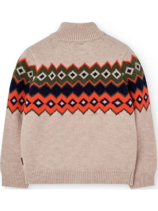 Kids Cardigan Knitted Beige