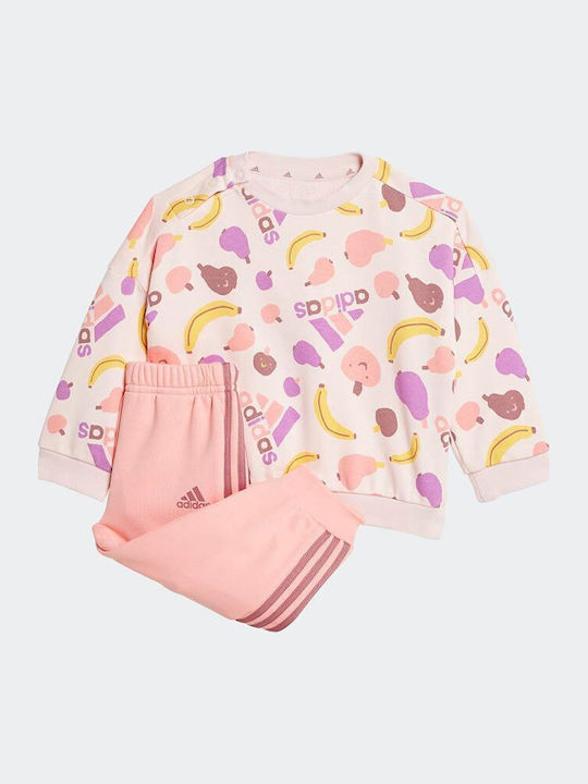 Παιδικό Σετ Φόρμας Κοραλί 2τμχ Essentials Allover Print